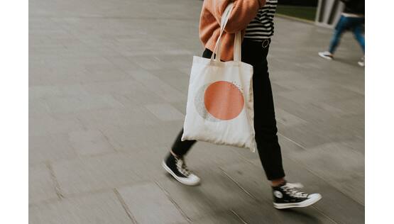 Poly Linen, shopping bag - 38 x 48 cm
100% polyester